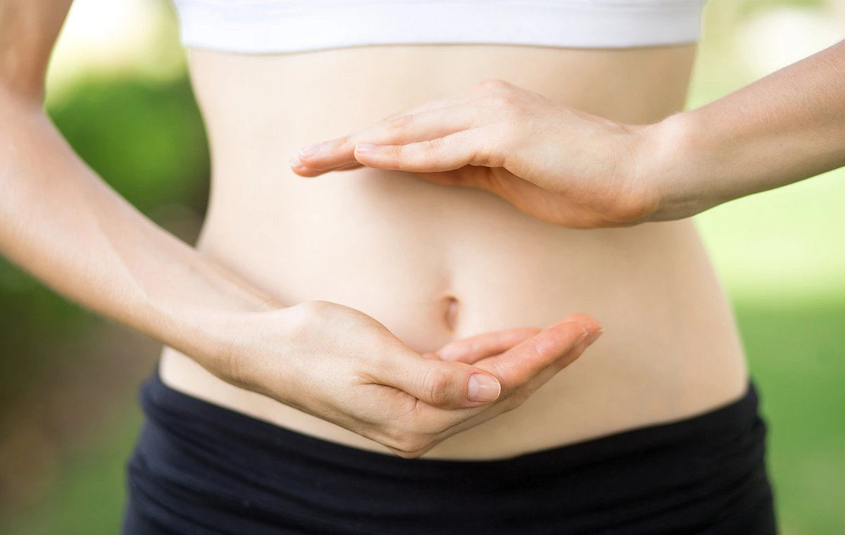 Healthy body with fiber intake